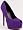 Purple Suede PU