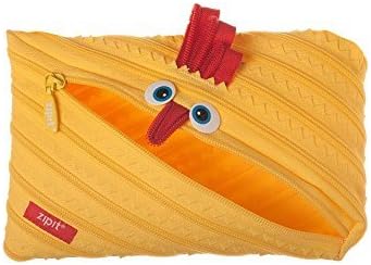 Zipit Animals Jumbo Pouch, Chicken (ZTMJ-AN-CK) Color: Yellow Model: ZTMJ-AN-CK Office Supply Product Store