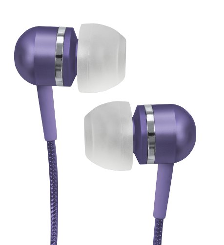 Coby CVEM79PUR Jammerz Platinum Earphones Purple
