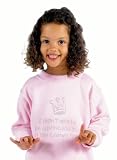 Sweatshirt 'I didn't ask to be a princess but if the crown fits' pale pink 6-12 months