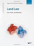 Complete Land Law: Text, Cases and Materials