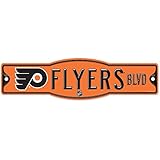 NHL Philadelphia Flyers 27872010 Street/Zone Sign, 4.5" x 17"