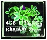 Kingston - Carte CompactFlash Elite Pro 133x - 4 Go