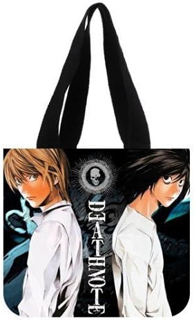 AOIKH Custom Anime Death Note Canvas Tote Bag Shopping Bag Two Sides