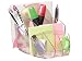 Electronics : CEP Ice pink desk tidy organiser with anti skid and anti scuff base to protect desk top, EACH