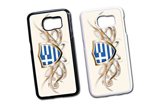 Samsung Galaxy Griechenland Athen 6 Hard Tasche Hülle Case Cover Schutz Handy Galaxy S7 Edge Schwarz
