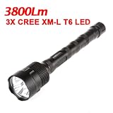 Trustfire Cree Xm-l T6 5-modes 3800lm Led Flashlight Electric Torch