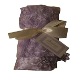 Binksters - Lavender Rosebud Snuggly Buddy (double-sided) Blanket with Lavender Crepe Satin Border