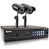 SWANN SW343-DP2 4-Channel Digital Video Recorder with 320 GB Hard Drive and 2 Cameras
