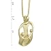 Loving Family® 18k Gold Clad Pendant - Mother and 2 Children image 4