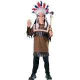 Children Costume Boys NEW Chief Warrior Indian Outfit M Boys Medium (5-7 years) 