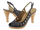 Guess - GUESS SLASH Sling-back Heel Pump Peep toe Shoes 8.5 True to size Dark Blue Women
