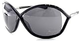 NEW Tom Ford Whitney Sunglasses TF9 199 TF 9 Soft Black Shades & Black Frame Size: 64-14-110