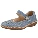 RemonteDorndorf Blanche R6703/03, Damen Ballerinas, blau, (blue 03)