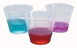 ^Medicine Cups - Plastic, 1 oz. Min.Order is 1 CS ( 50 Pack / Case; 50 Tube / Case; 5,000 Each / Case; )