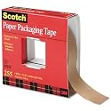 3M 255112 Kraft Packaging Tape 1-1/2 x 60 Yards 3 Core Natural 24 per Box