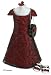 Red & Black Doll Holiday Outfit ~ Includes Elegant Long Dress, Shoes, Bag & Hair Clip...