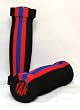 YAK Foam Grips Red/Blue Stripe