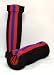 YAK Foam Grips Red/Blue Stripe