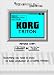 korg triton studio extreme classic instructional dvd