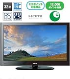 【エコポイント対象商品】 AKIA 32V型 液晶テレビ 地上・BS・110度CSデジタルチューナ搭載 32インチ 32HG08H-B