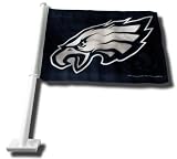 Philadelphia Eagles Black Car Flag