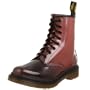 Dr. Martens 1460 Boot,Black/Rose Stripe Patent,UK 6 (US Women's 8 M, US Men's 7 M)