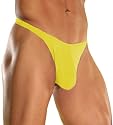 Men's YELLOW Lycra Wonder Thong