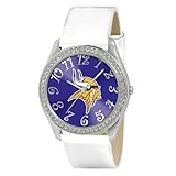 Game Time Women's NFL-GLI-MIN Glitz Classic Analog Minnesota Vikings Watch