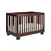 Modo Two Piece Convertible Crib Set in Espresso