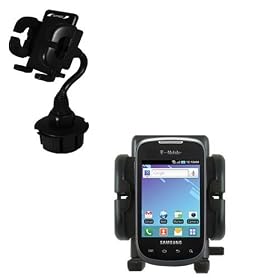 Car Cup Holder for the Samsung SGH-T499 - Gomadic Brand