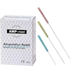 Akupunkturnadeln mit Kunststoffgriff, 0,20x15 mm, 100 St.