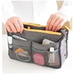 SODIAL- Handbag Pouch Bag in Bag Orga...