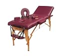 OneTouch Massage Deluxe Series Portable Massage Table - Plum 4F
