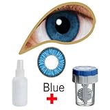 MesmerEyez Naturalz Blue Coloured Disposable Contact Lenses Lens 1 Month Very High Quality