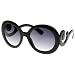 Designer Inspired Oversized High Fashion Sunglasses w/ Baroque Swirl Arms 41bgbAvhXnL. SL75 Feel Confident And Fabulous In Your 60s!