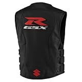 Icon Regulator Leather Vest GSXR- Free Shipping - New 2010
