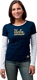 UCLA Bruins Women's adidas 'Loud & Proud' Long Sleeve Layered Tissue Tee