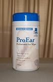 Pet Ear Wipes - Pro Ear Professional Ear Wipes for Dogs & Cats - 70 Count
