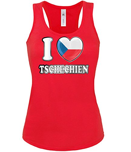 FUSSBALL – I LOVE TSCHECHIEN FANSHIRT 5014(TT-F-R) Gr. L