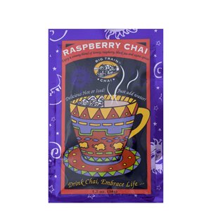BT CHAI SS-PKT RASPBERRY, CS 100/1.25Z, 03-0566 BIG TRAIN CHAI TEA POWDER