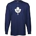 Sporting Goods : Reebok Toronto Maple Leafs Youth Primary Logo Long Sleeve T-Shirt