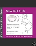 BRAZA S2600 SEW IN CUPS WHITE DD