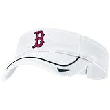 Nike Boston Red Sox White Swoosh Visor