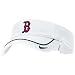 Sporting Goods : Nike Boston Red Sox White Swoosh Visor
