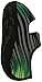 Nufoot Mary Janes Indoor Womens Shoes Slipper, Green Aurora, Large
