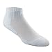 FootSmart White Men's - Women's Diabetic Ultra Quarter Socks