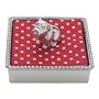 Mariposa Beaded Napkin Box w/ Bulldog Weight