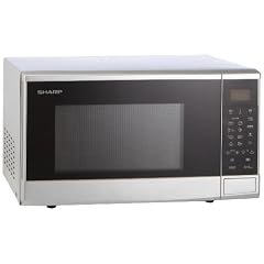 Sharp R240IN Mikrowelle / 800 Watt / 20 L Garraum / silber