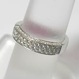 14K Platinum Diamond Ring/Band - 0.76 Ct.
